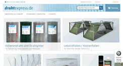 Desktop Screenshot of drahtexpress.de